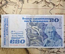20 Pound B Series 07/01/80 Irish Note