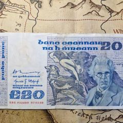 20 Pound B Series 07/01/80 Irish Note