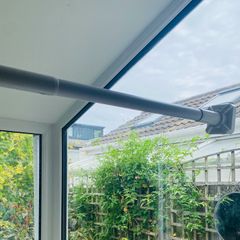 Extendable rail-telescopic rod -works well