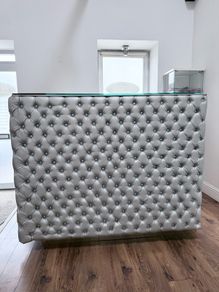 Salon reception desk