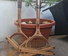 Stunning pair of Vintage 1950's Dunlop Kenton Rackets