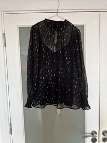 Metallic blouse