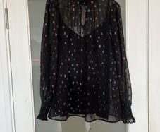 Metallic blouse