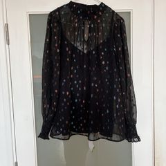 Metallic blouse