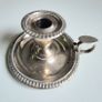 James Scott, Candle Holder, Chamber Stick. Hallmarked 1818. Sterling silver. Image 3
