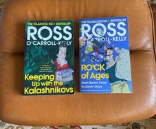 Ross O'Carroll-Kelly book - Keeping up with the Kalashnikovs book