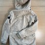VANS Womens Parka Lined Coat Faux Fur Hooded Size M Beige Image 9
