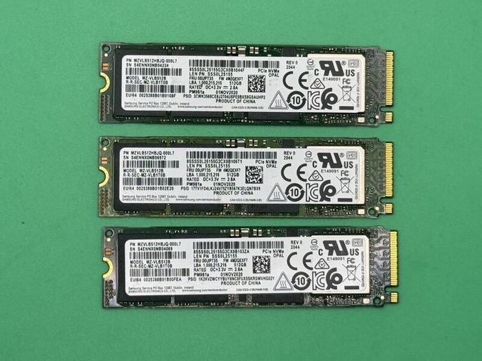 Samsung Pm981 512gb Nvme M.2 Ssd