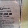 Irish proclamation framed Image 5