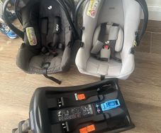 Joie IsoFix or Belt Base & 2 Seats