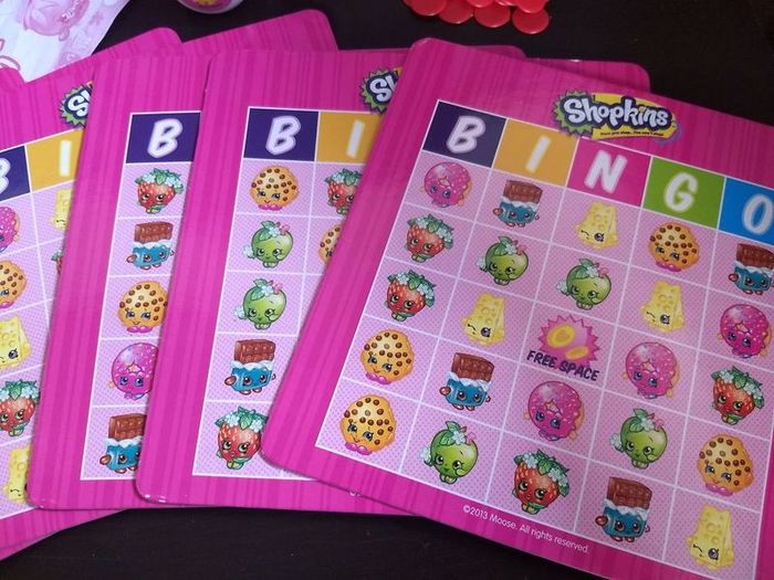 Shopkins Big Roll Bingo Game