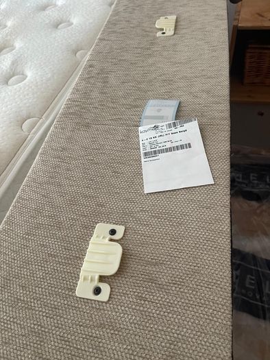 small double bed and mattress