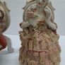 Dresden lace Victorian porcelain figurines Image 5
