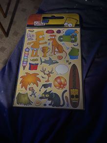 The Simpsons Dress up magnets fridge magnets 2006