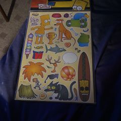 The Simpsons Dress up magnets fridge magnets 2006