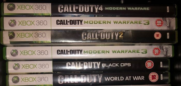 xbox 360 games call of duty