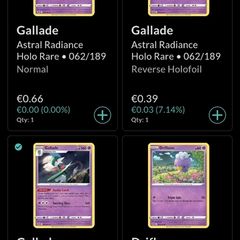 Astral Radiance Pokemon trainer gallery cards needed