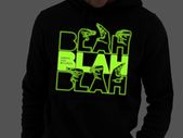 Armin Van Buuren glow in the dark hoodie blah blah blah album jumper asot hoodie