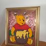Vintage Hand Made Paint on Copper "Winnie the Pooh" Image 5