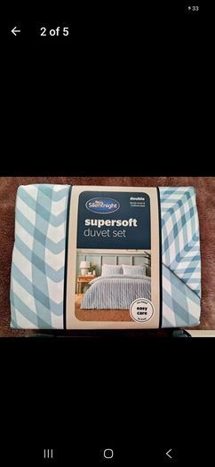 Brand new double duvet
