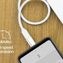 USB C to 8 Pin Adapter Fast Charging Data Sync for iPhone 15 Image 4