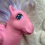 Vintage Hasbro My Little Pony G1 1985 Northstar North Star Pegasus BB16C Dirty Used Please look at the pictures Image 3