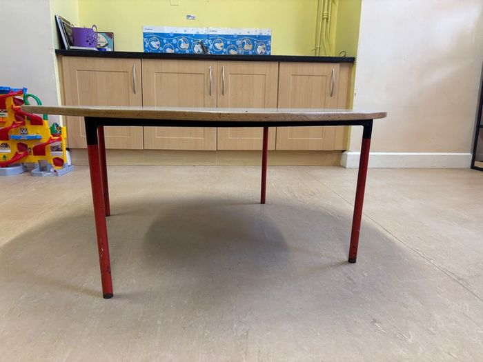 Large Round Preschool Classroom Table
