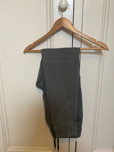 Mens Hollister Khaki Cargo Joggers - Size: XS