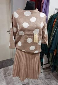 blouse with skirt