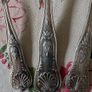Vintage Italian Silver Plate Serving Utensils Image 3