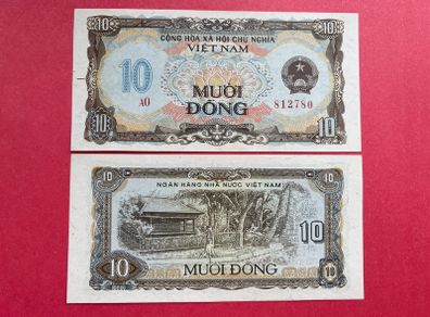 Viet Nam  10  Dong  1980  Pick  86a.  ( Uncirculated )