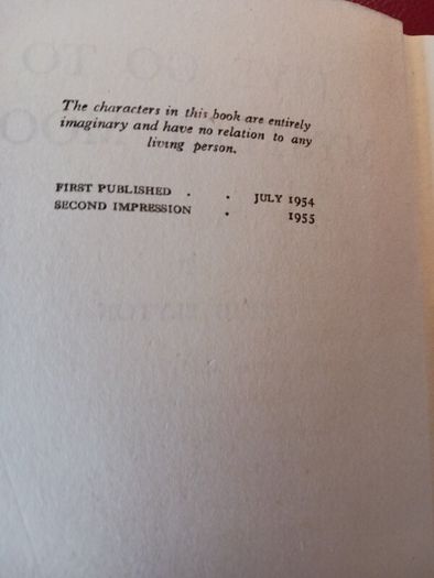 Enid Blyton, /Five Go To Mystery Moor /2nd impression/ 1955