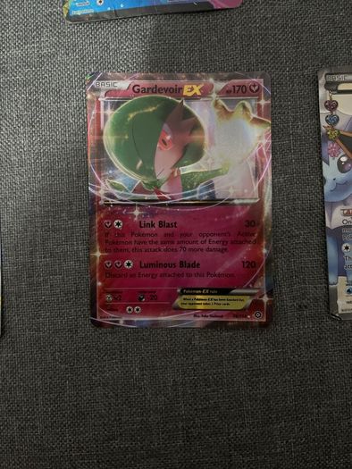 Damaged pokemon cards