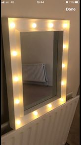 Hollywood Style Dressing Table Mirror