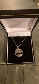 Celtic Tree of Life Pendant Necklace with Gift Box