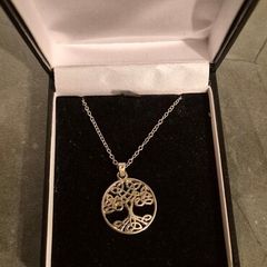 Celtic Tree of Life Pendant Necklace with Gift Box