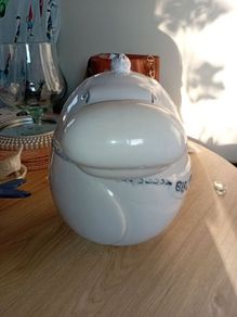 Collectible Hippo Biscuit Cookie Jar