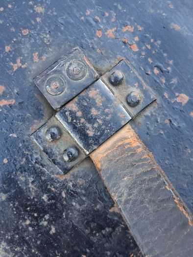 Vintage Black Metal Carry Case(Probably WW11)