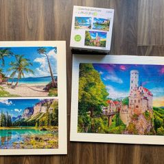 Trefl Limited Edition Landscapes Jigsaws x3 - BANK HOLIDAY FUN