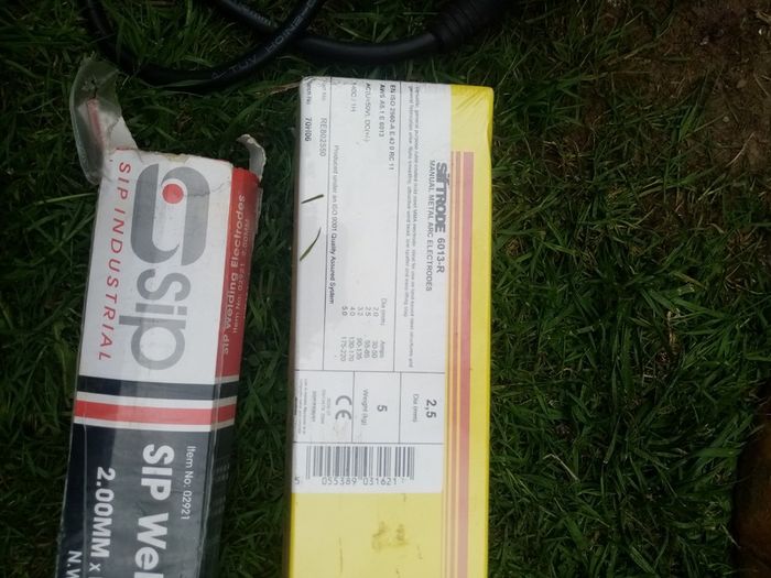 new box of welding rods