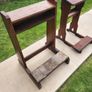 Two antique church kneelers Image 2