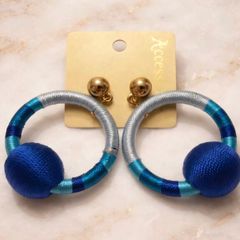 Accessorize Earrings Blue
