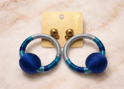 Accessorize Earrings Blue