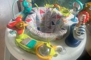 Baby standing activity table