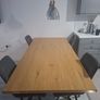 Stunning 2m Dining Set & 4 Swivel Chairs Image 3
