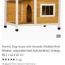 Outdoor Dog House with porch Image 8