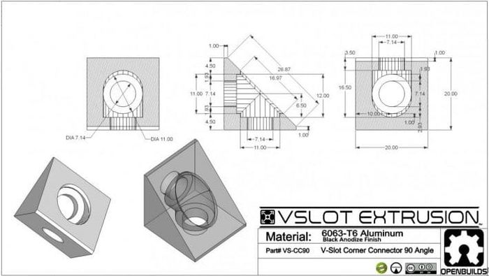 (10pcs) 90 Degree Angle Corner Connector