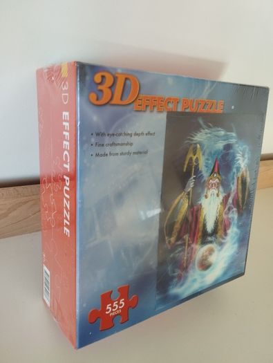 3D Effect Puzzle  555 Pieces (Sealed)