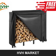 Covered Firewood Rack 122cm - 1/4 Cord