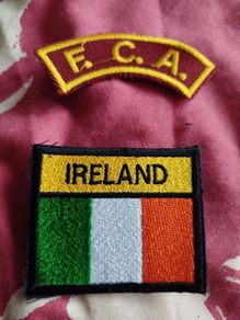 Vintage Irish Defence Forces (F.C.A.) & Service Patch Lot